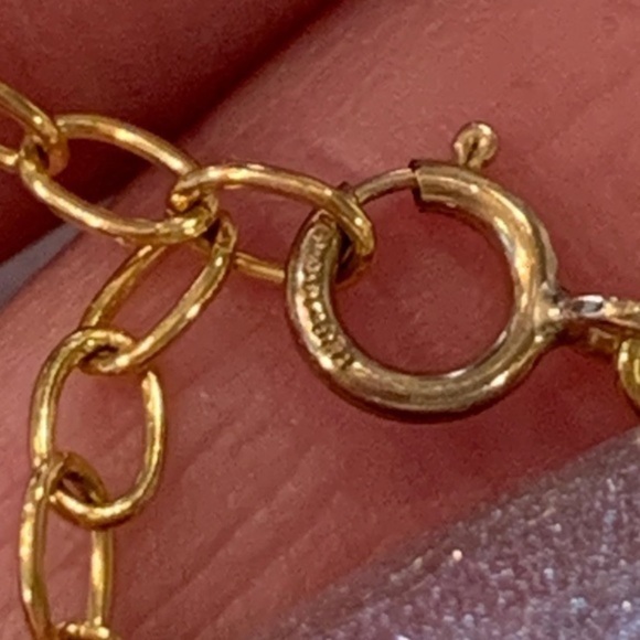 31bits 14k gold filled paper wrap beads delicate chain statement necklace - Picture 7 of 11